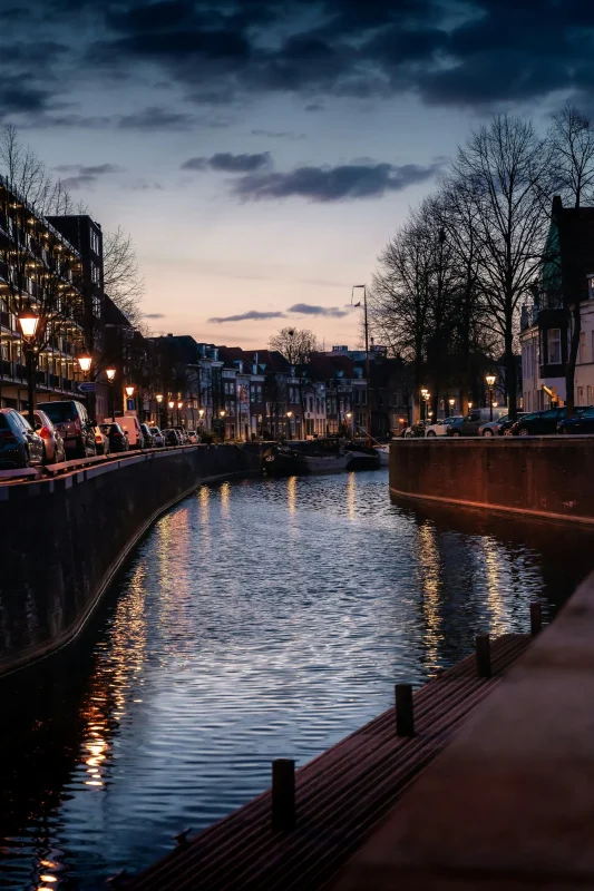 Online marketing bureau Den Bosch: Dieze in de avond in Den Bosch